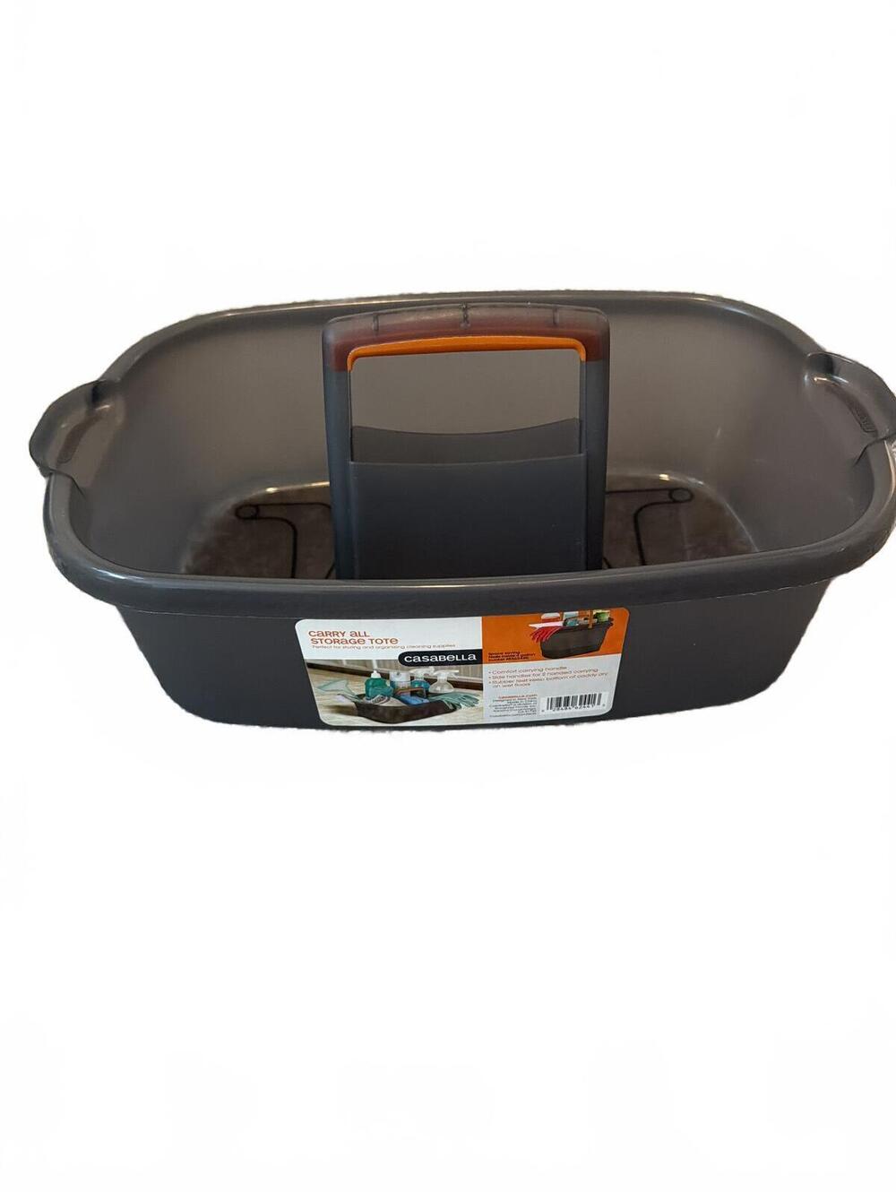 Casabella Carry All Storage Tote - Durable Utility Caddy